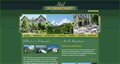 Desktop Screenshot of hotel-schwabenwirt.de